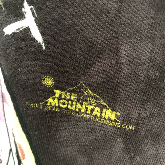 The Mountain Tie Dye Pit Bull Graphic Print Tee - Picture 4 of 5